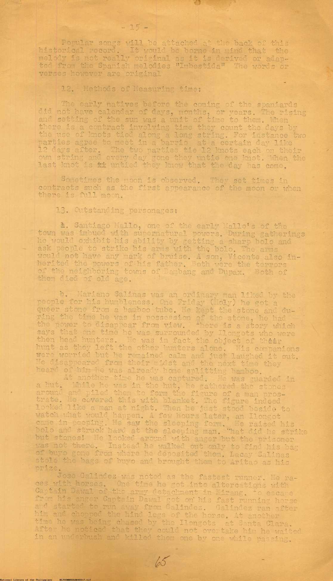 15 
