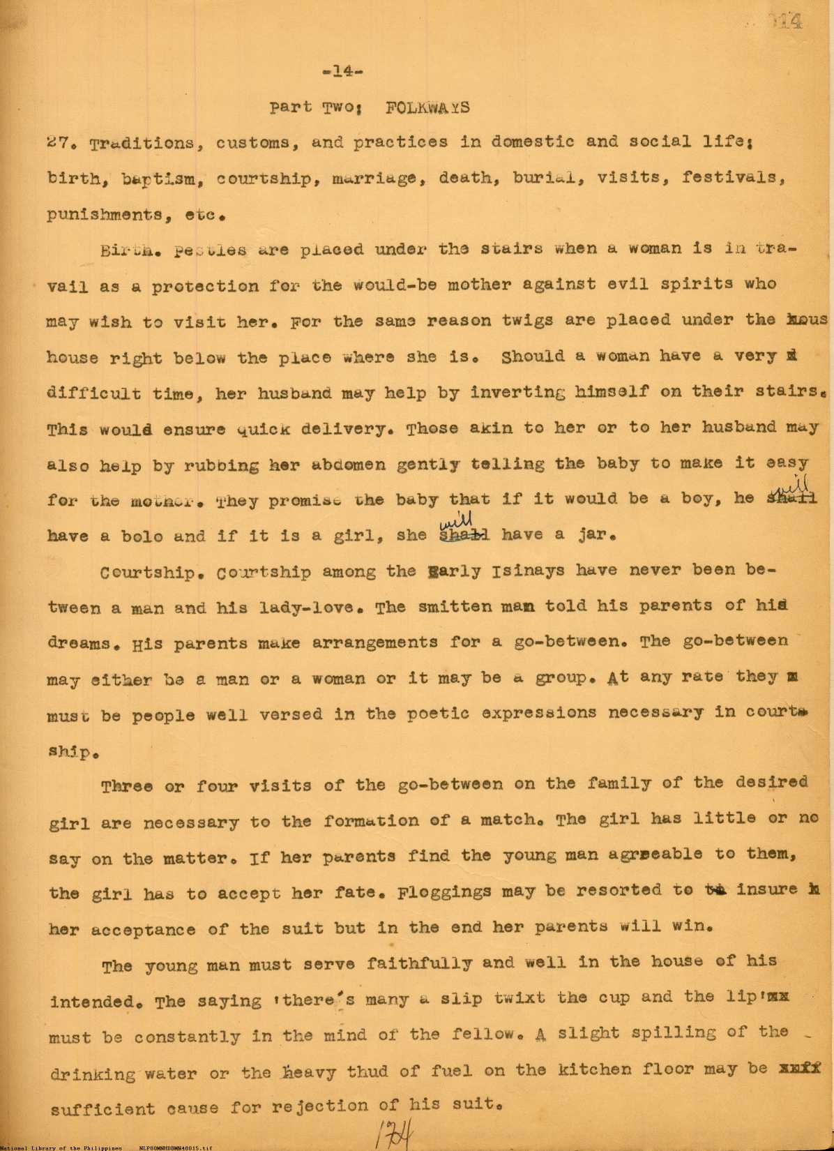 14 
