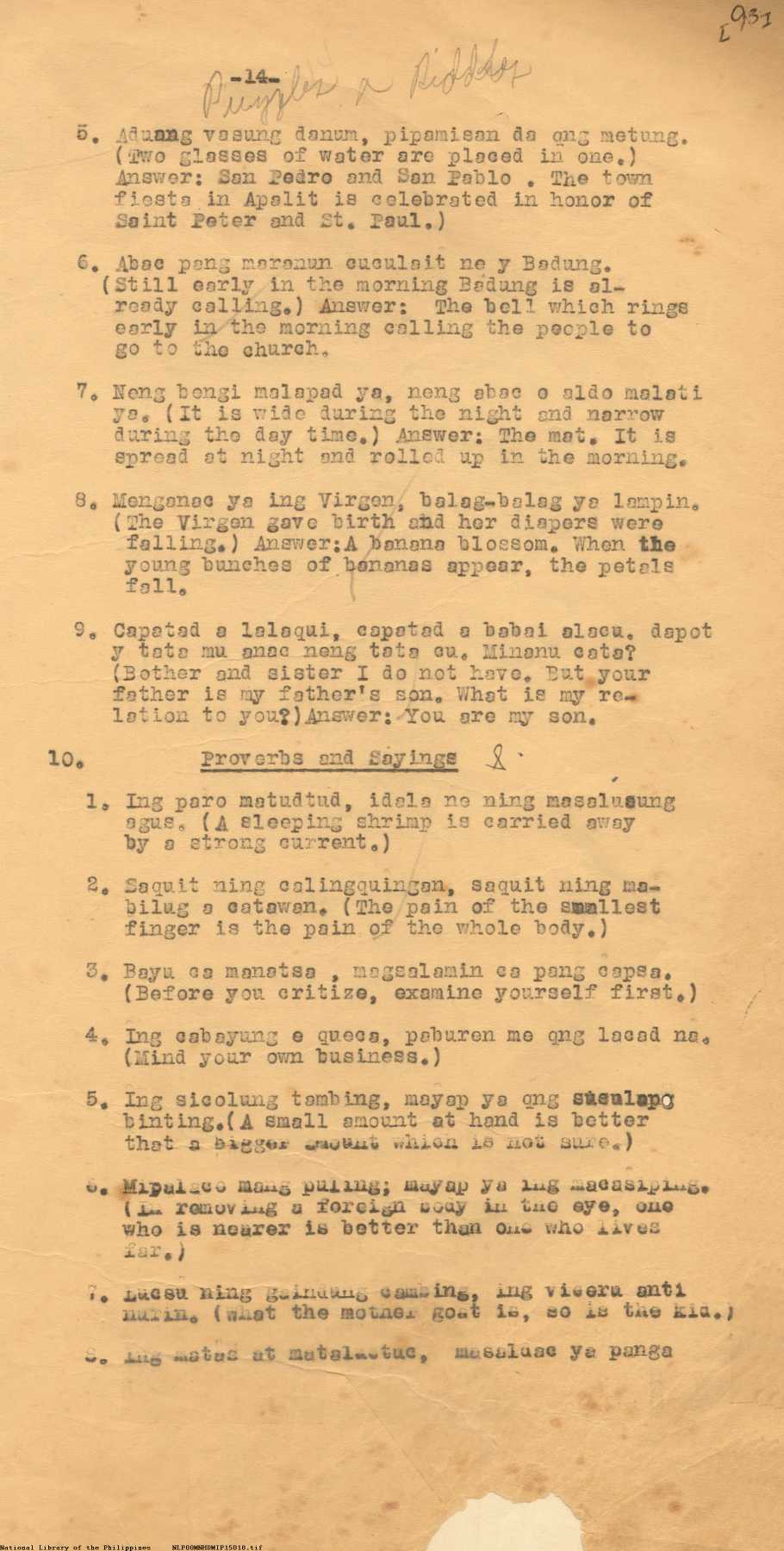 14 

