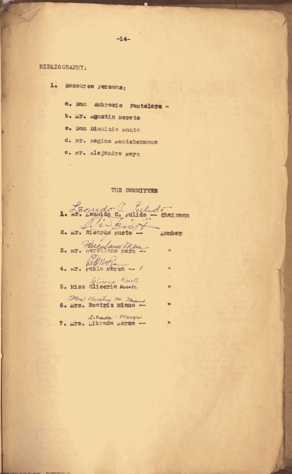 14 
