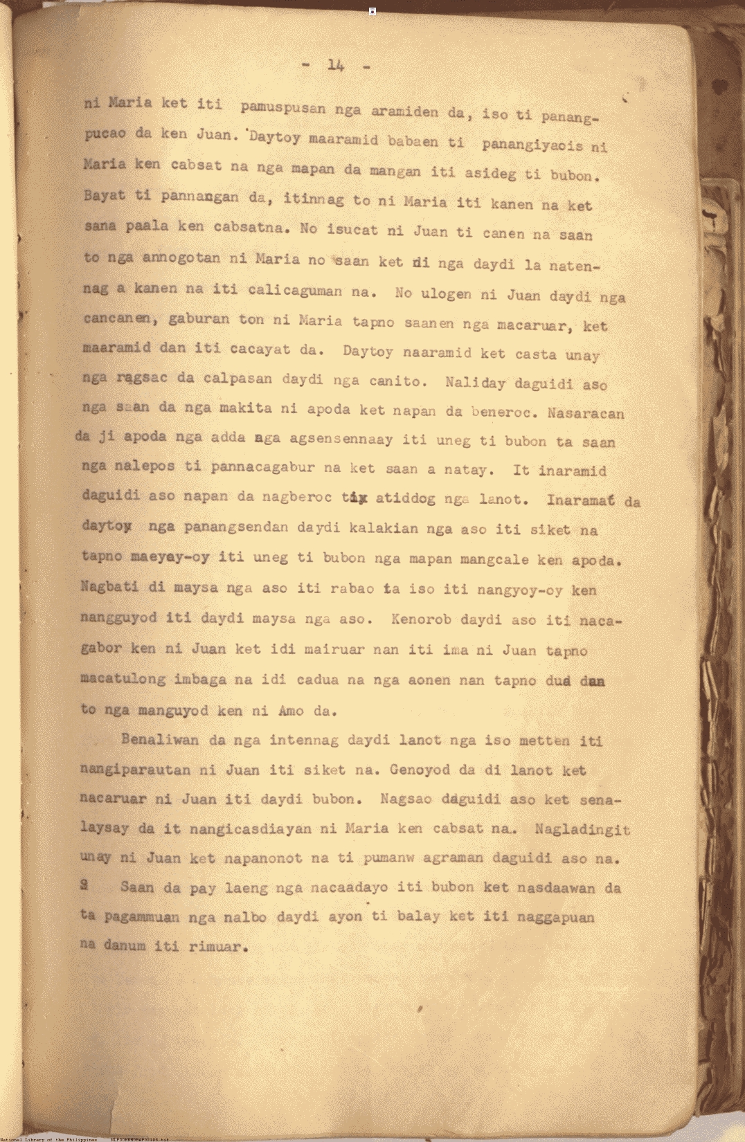 14 
