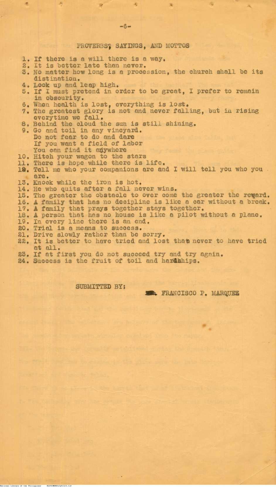 6 
