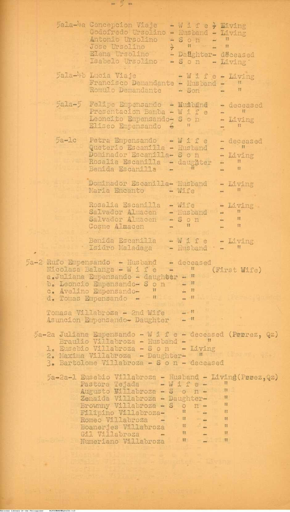 5 
