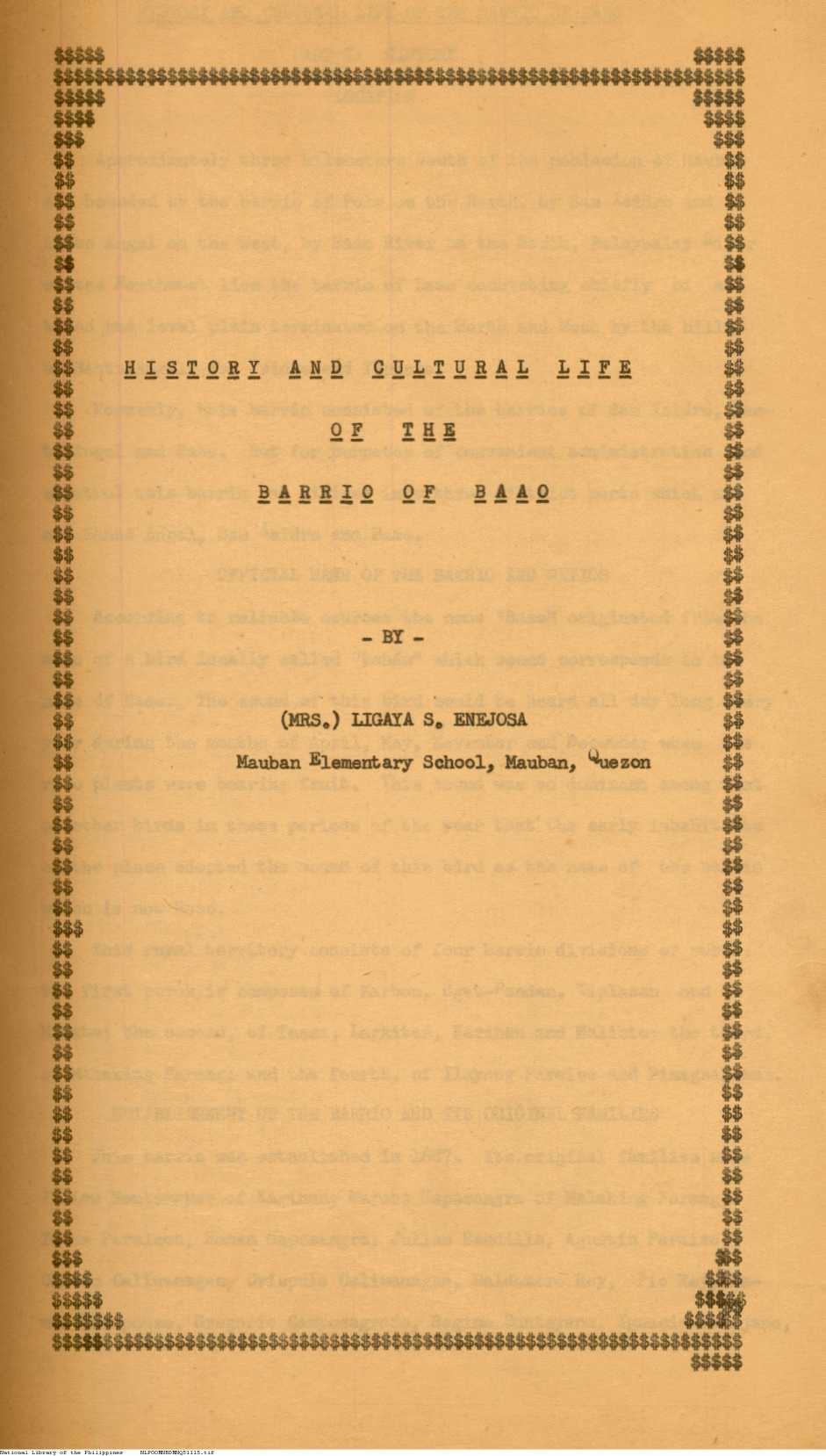 1 

