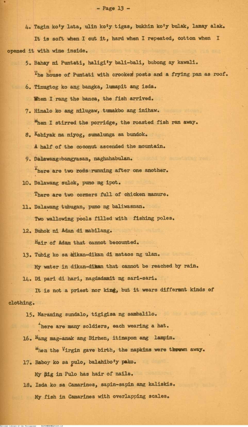 14 
