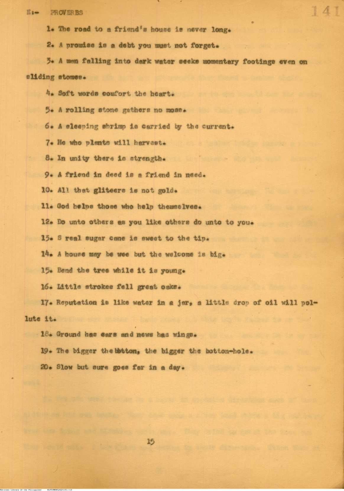 15 
