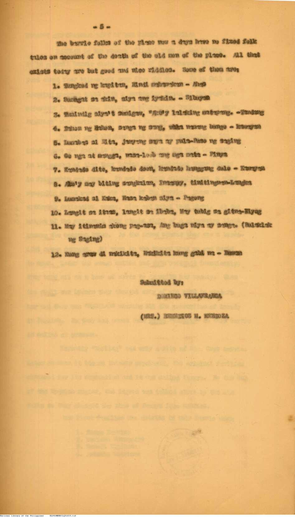 5 
