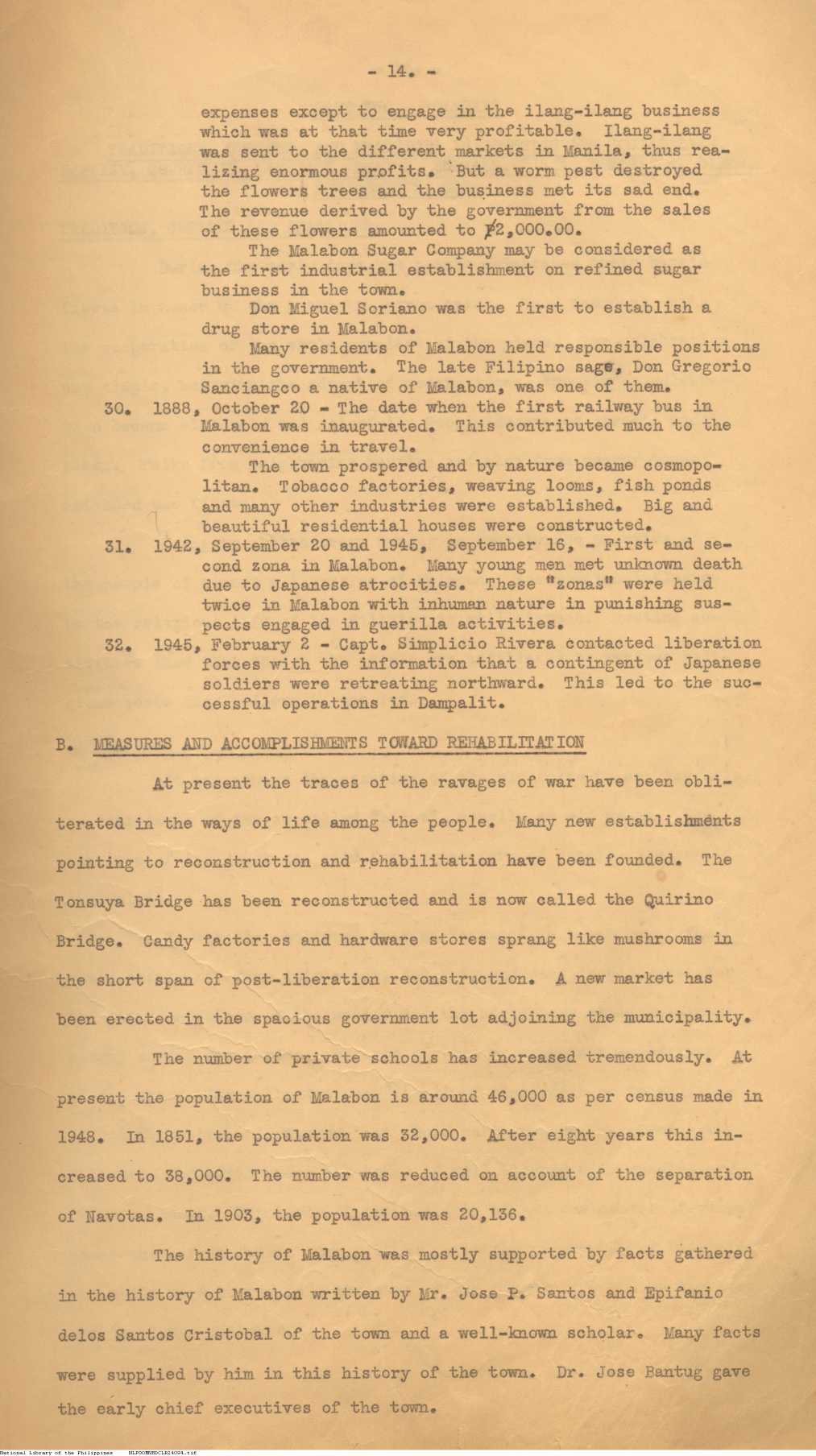 14 
