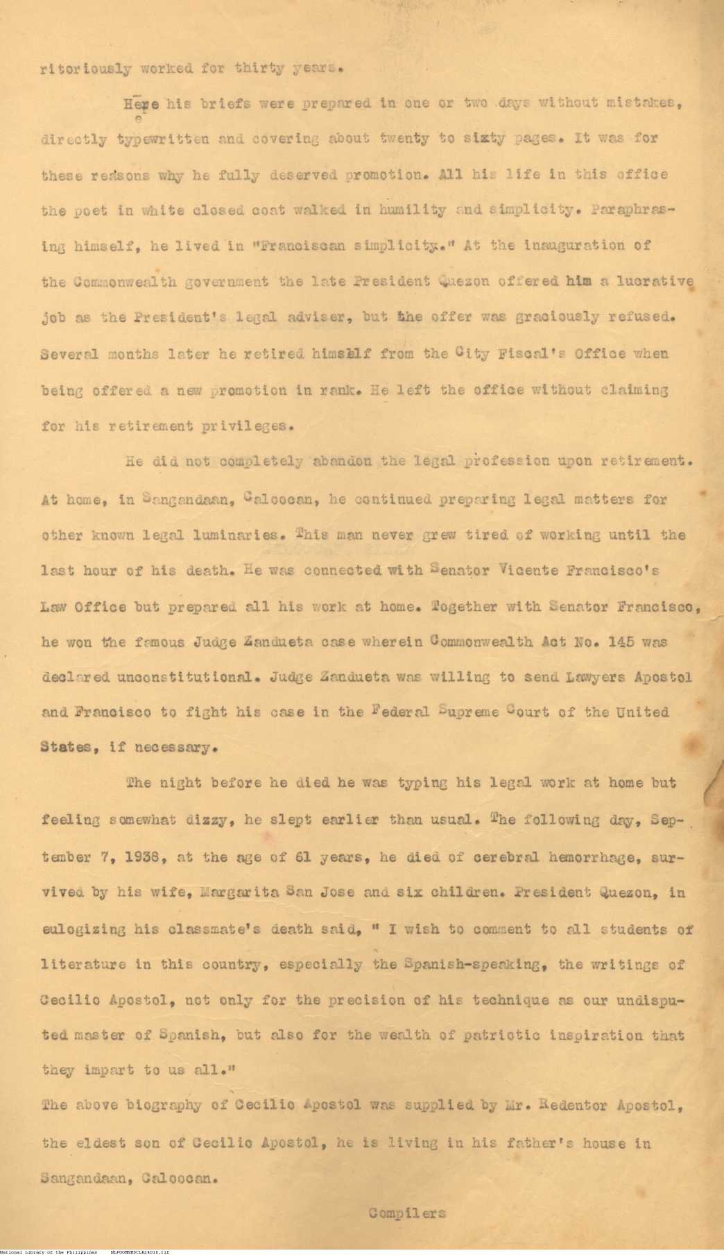15 
