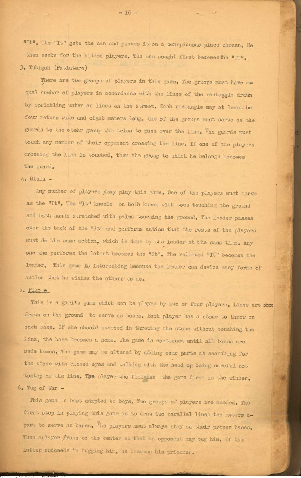 16 
