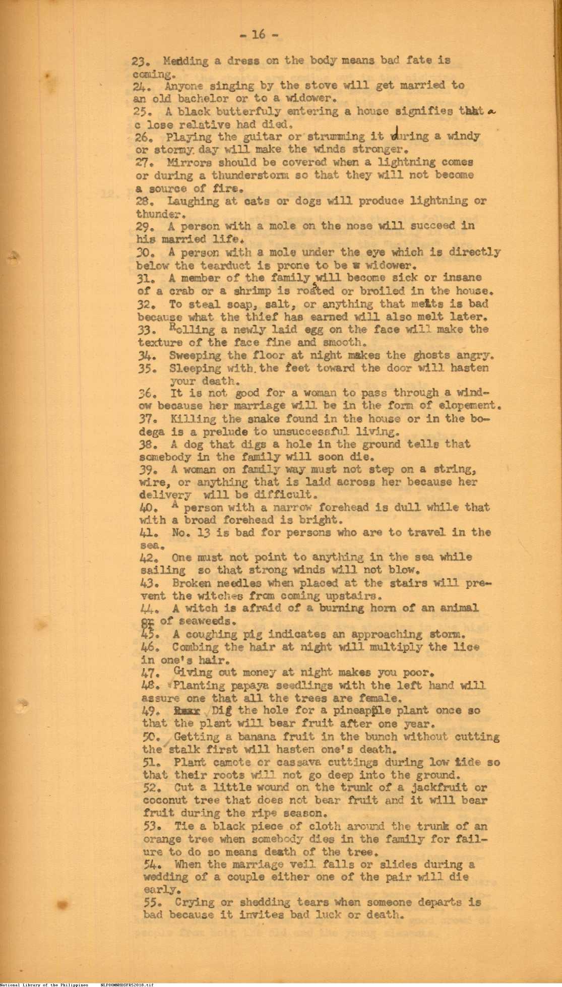 16 
