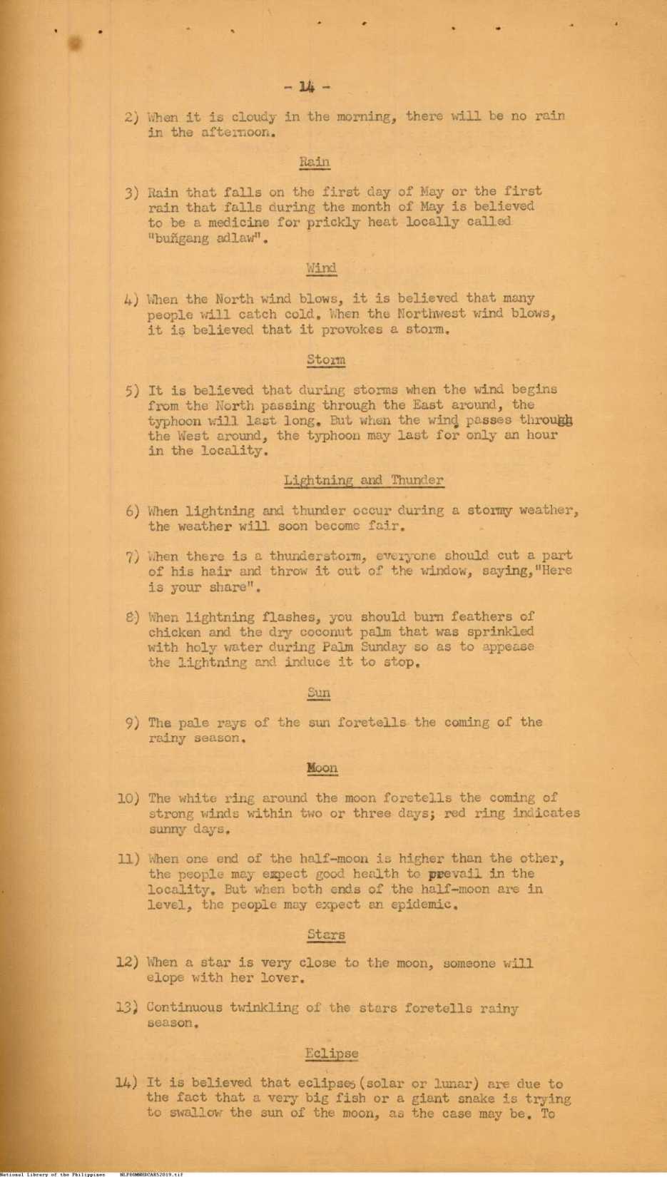 14 
