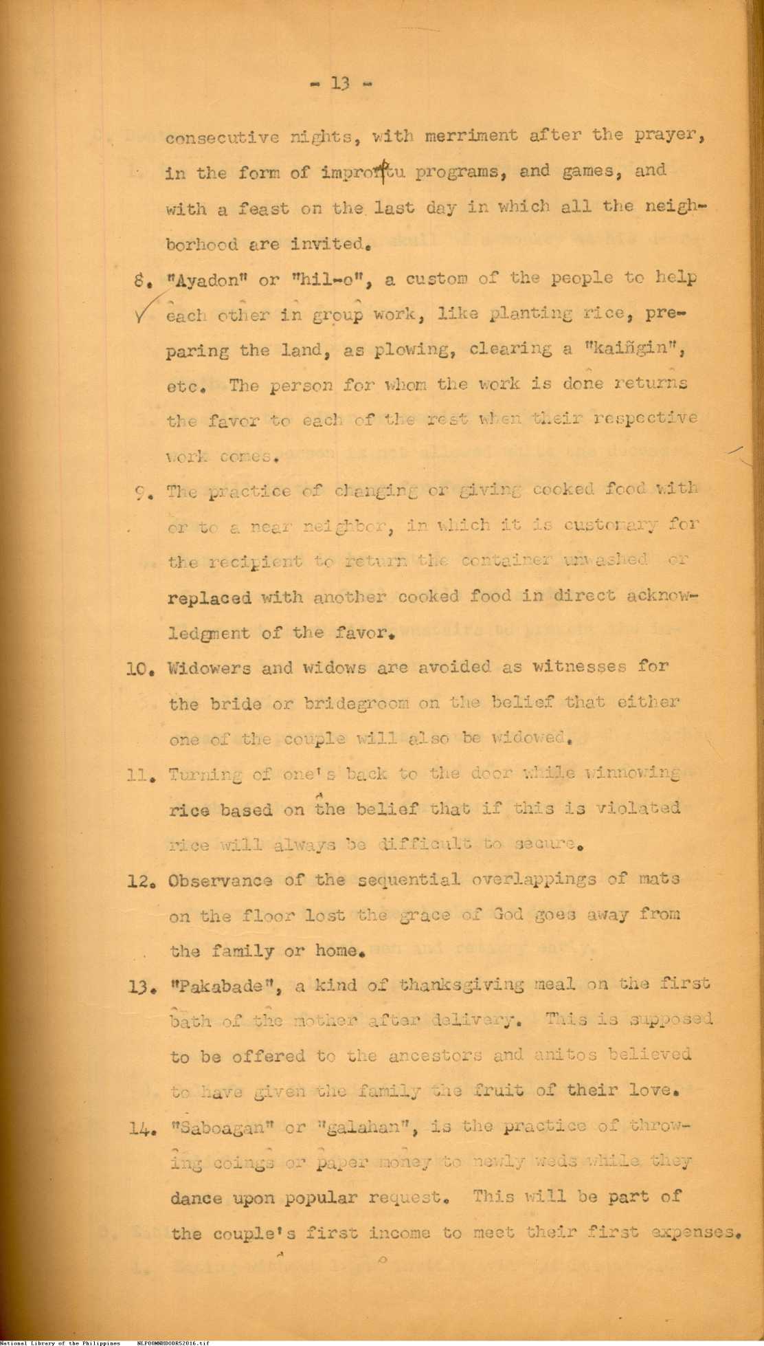 16 
