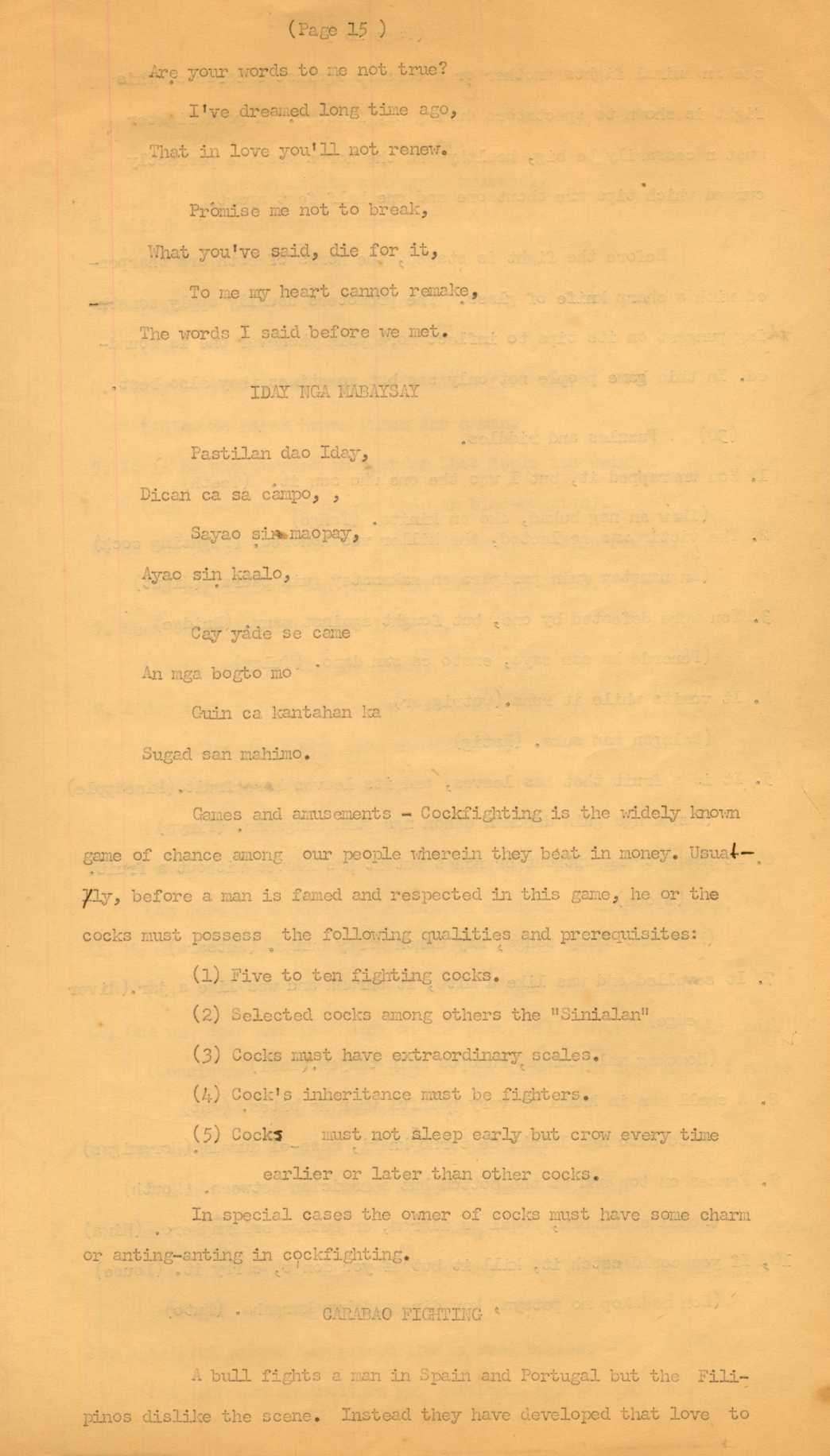 15 
