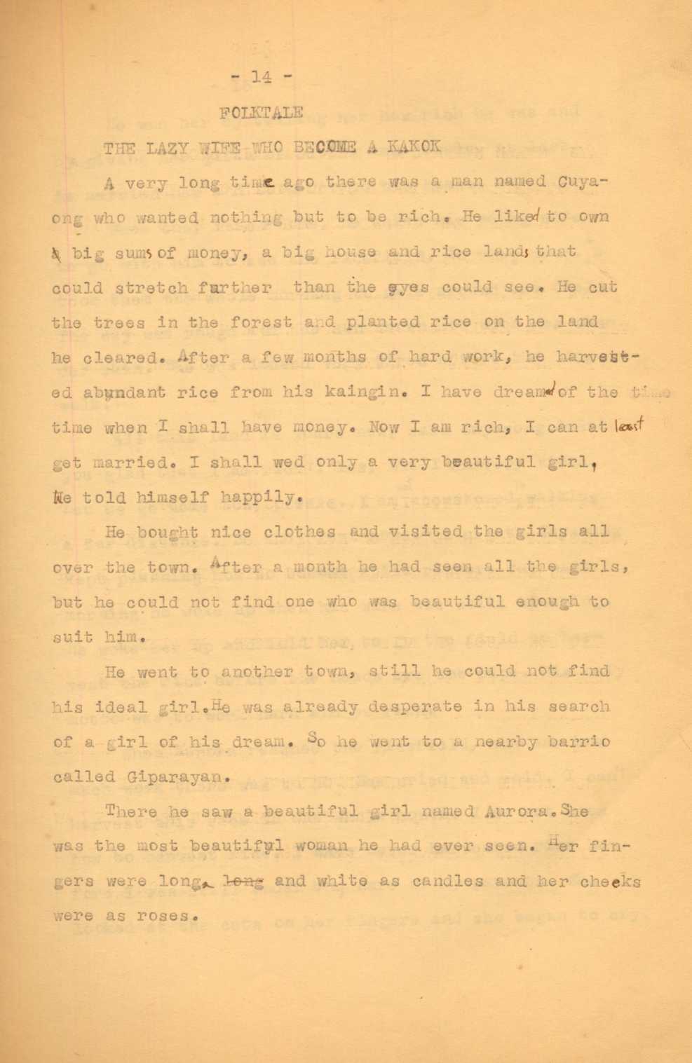 14 
