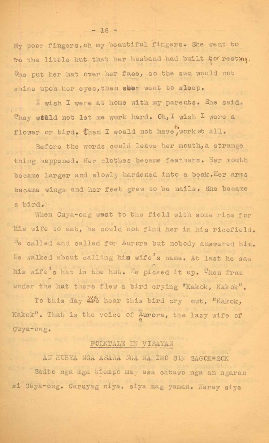 16 

