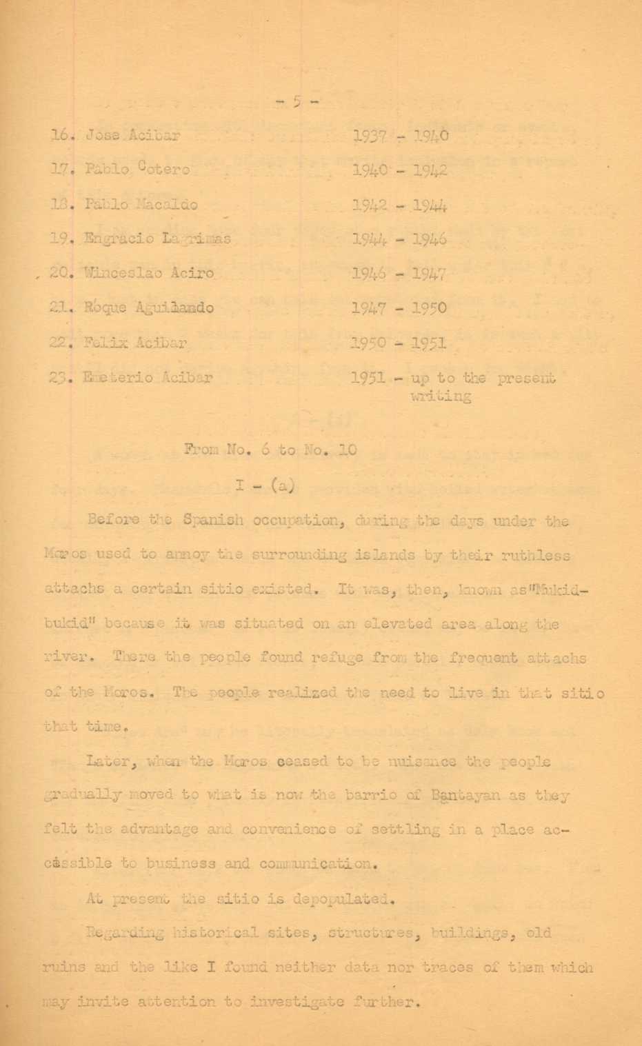 5 
