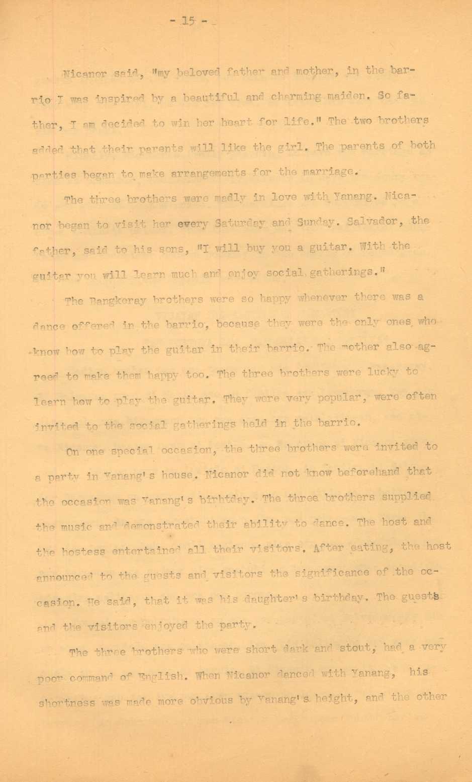 15 
