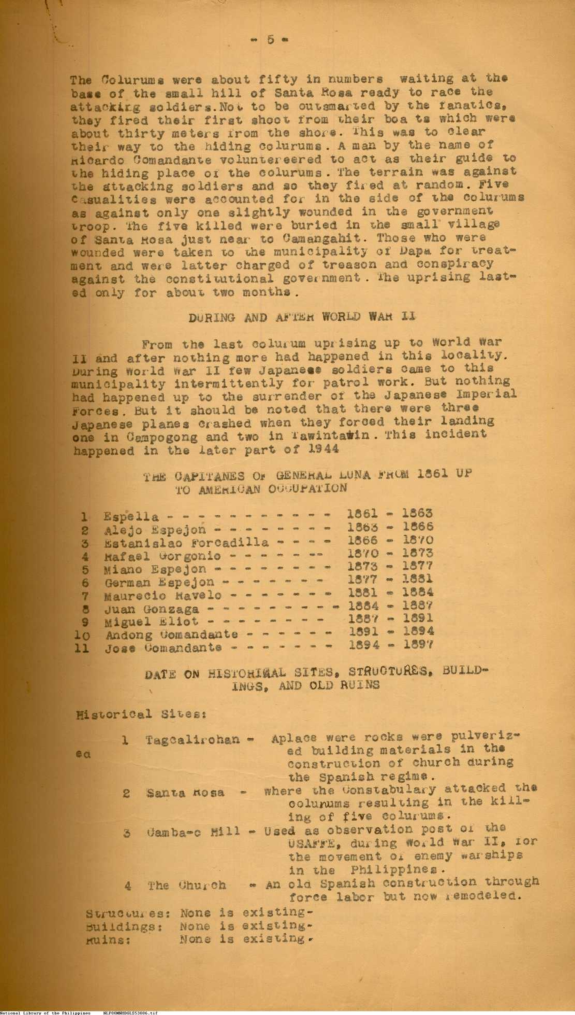 5 
