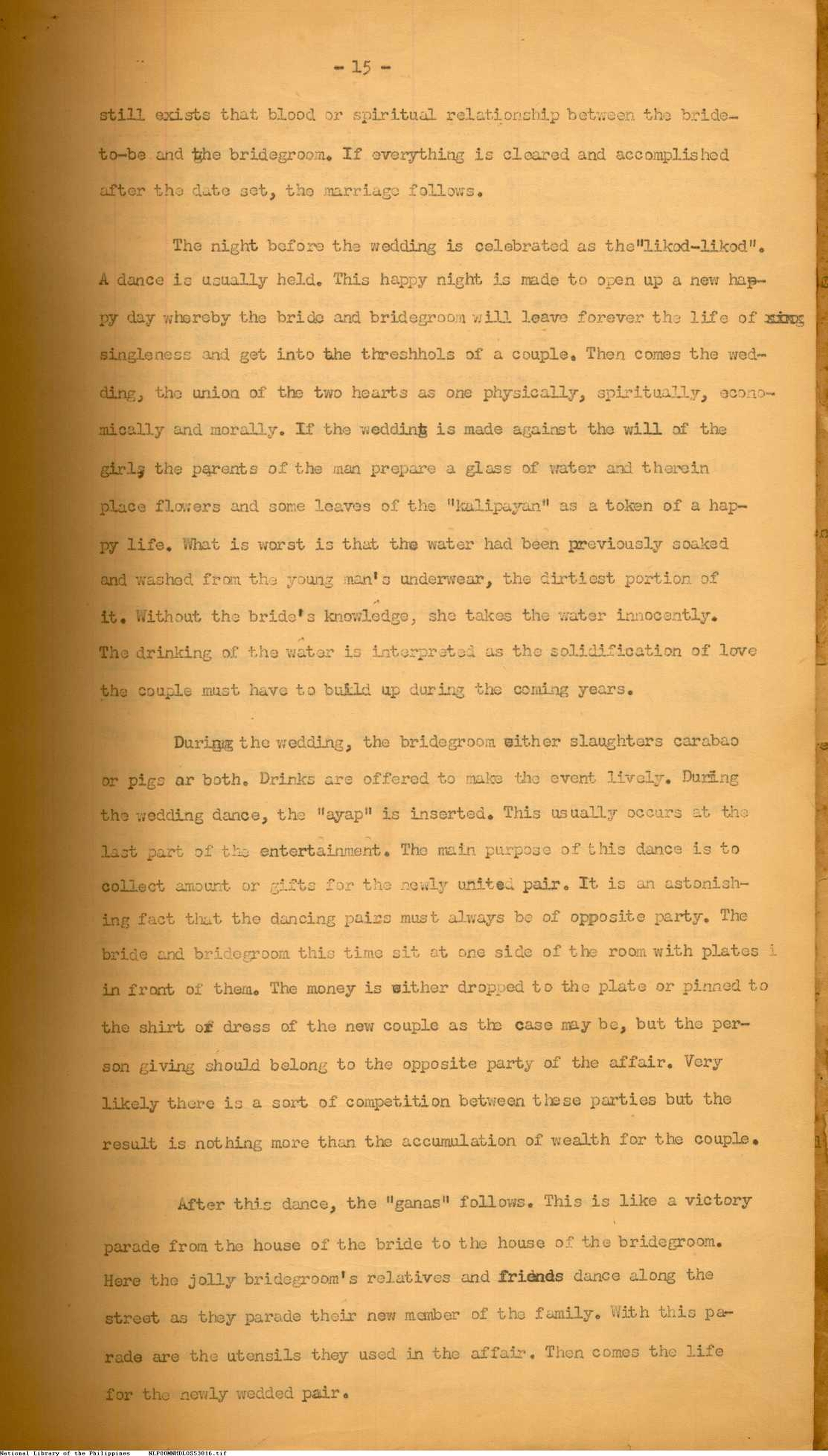 15 
