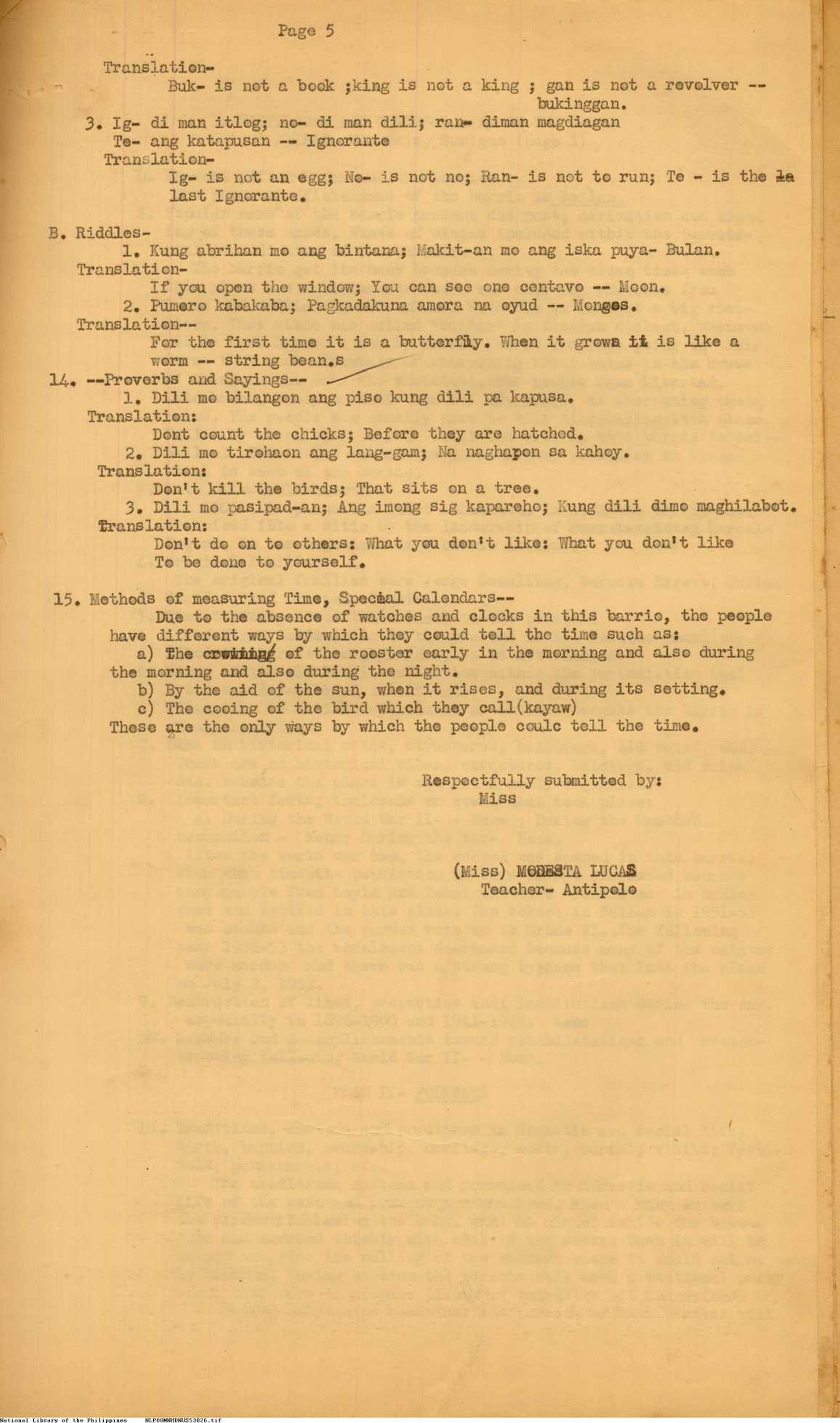 5 
