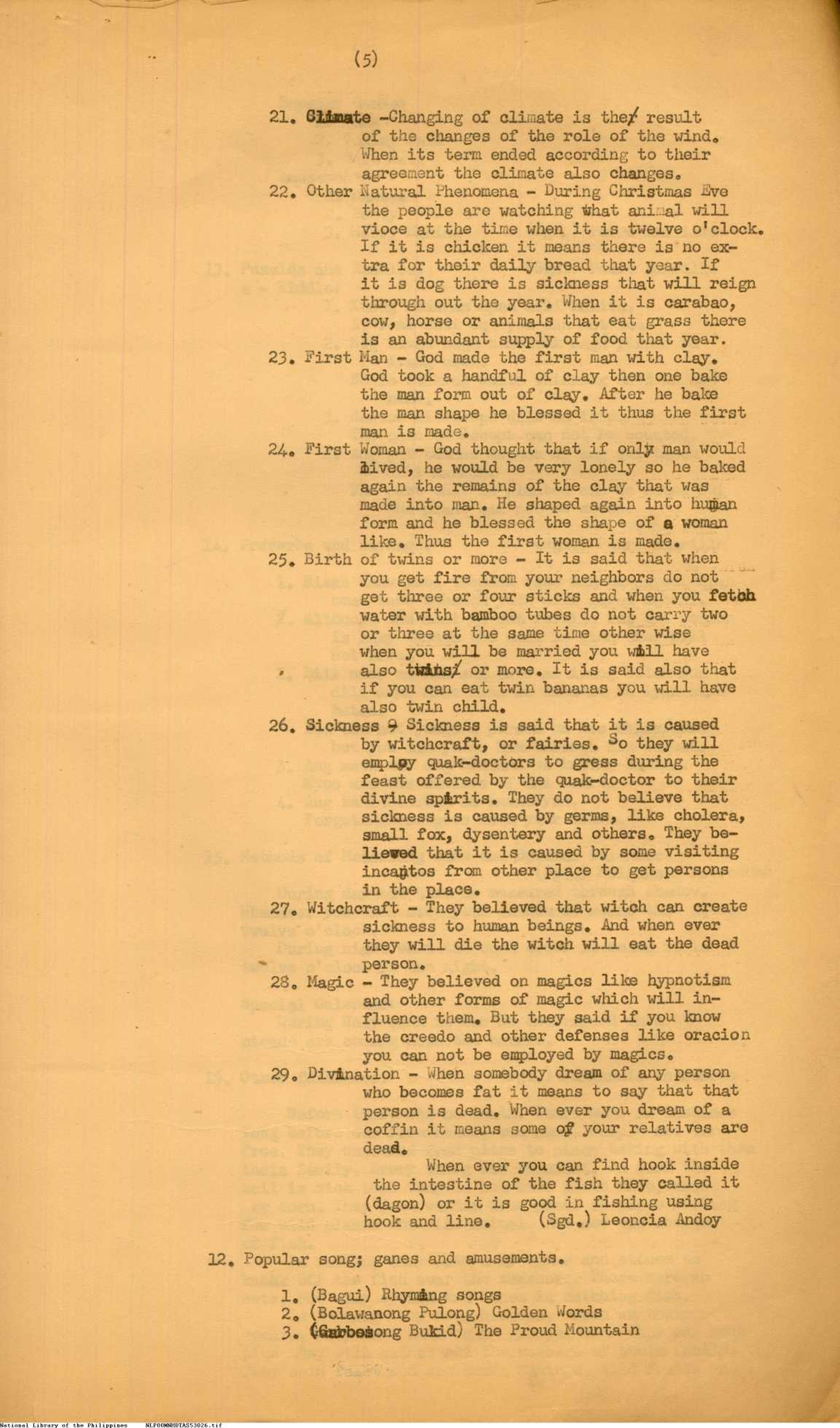 5 
