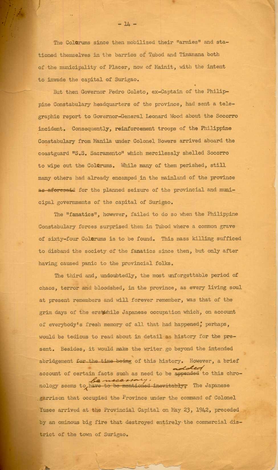 14 
