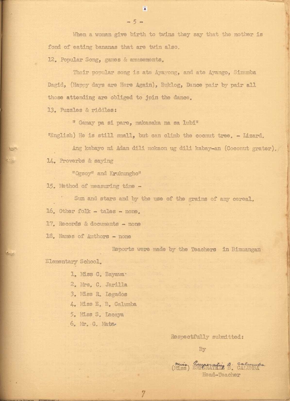 5 

