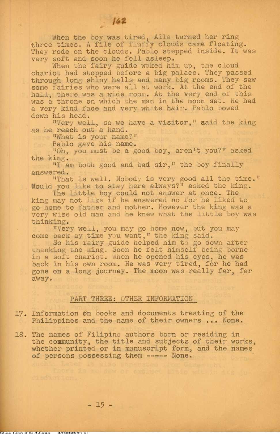 15 
