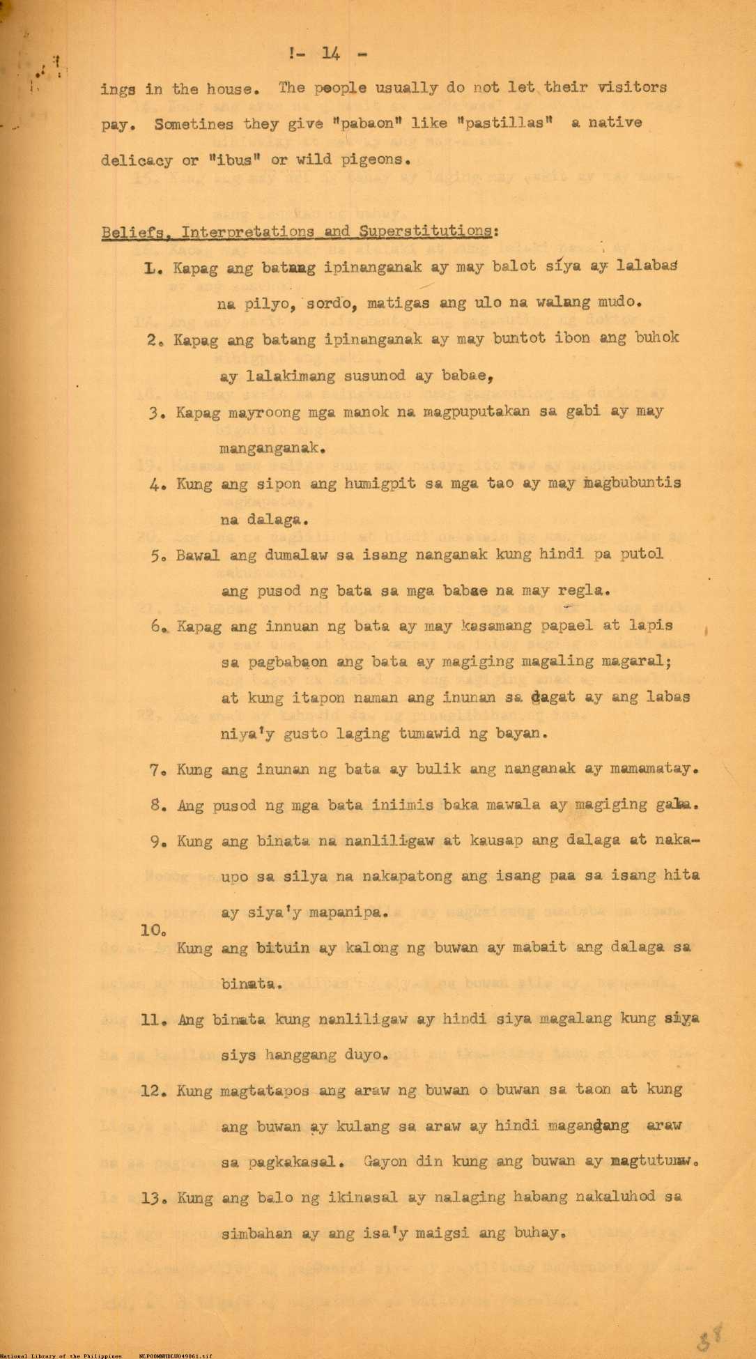 14 
