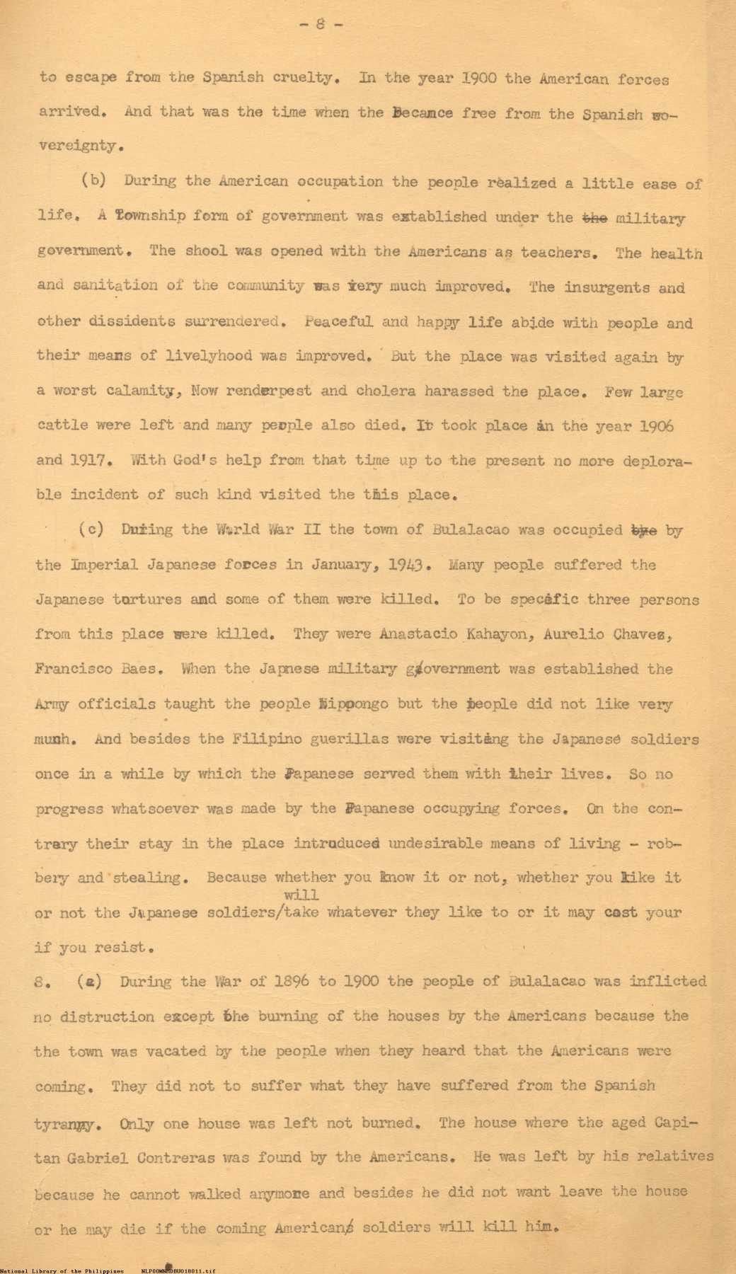 8 
