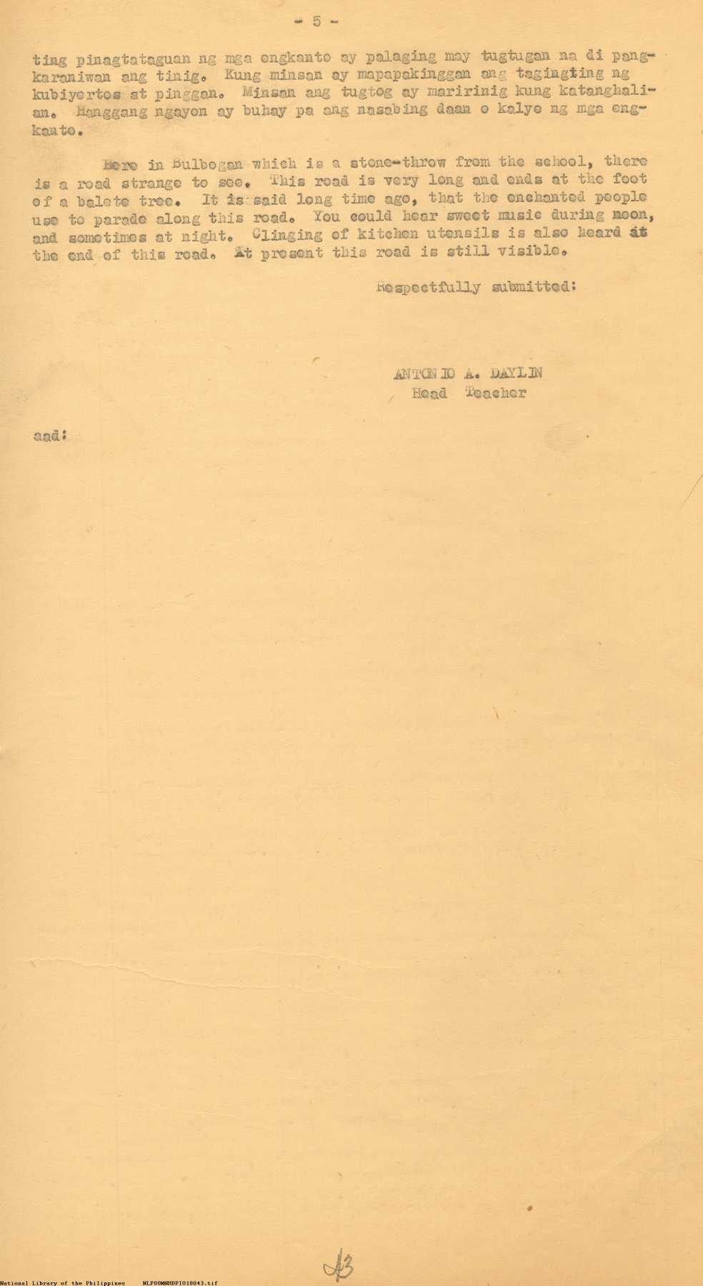 5 
