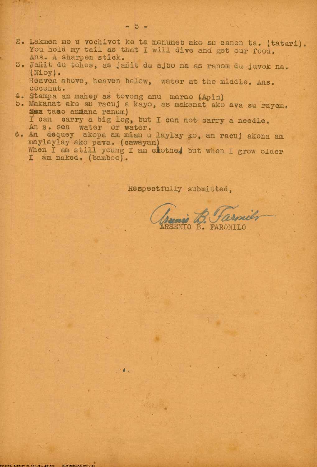 5 
