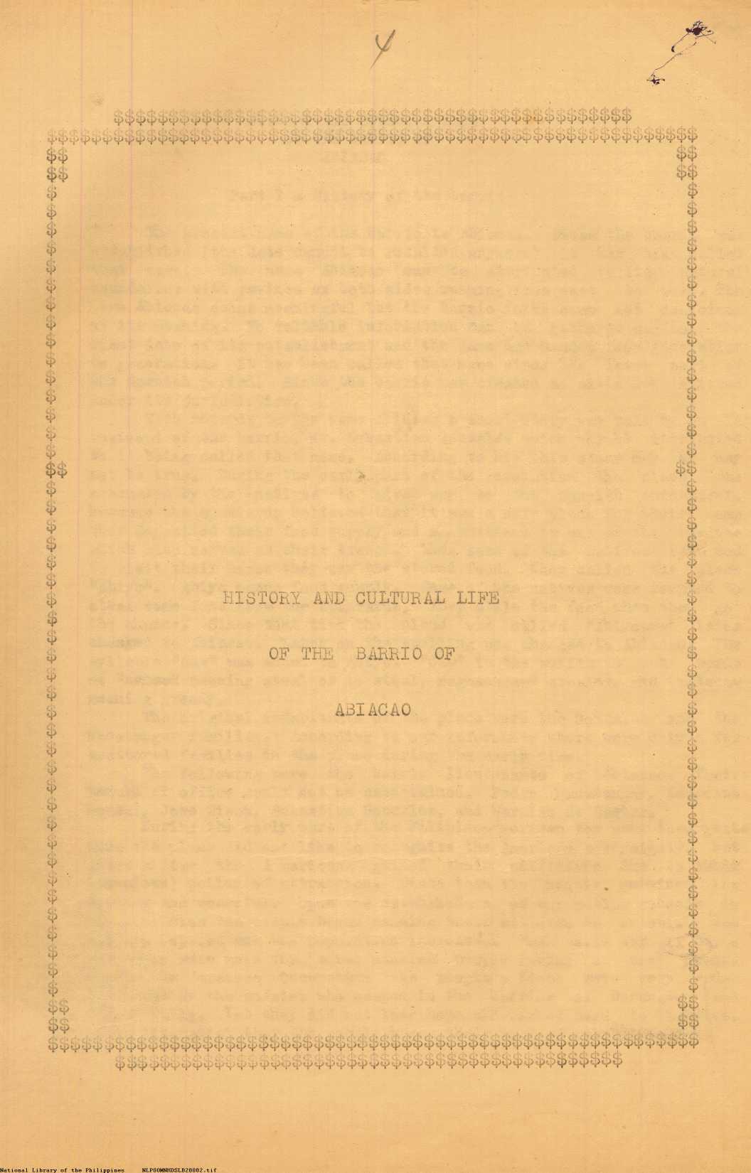 1 
