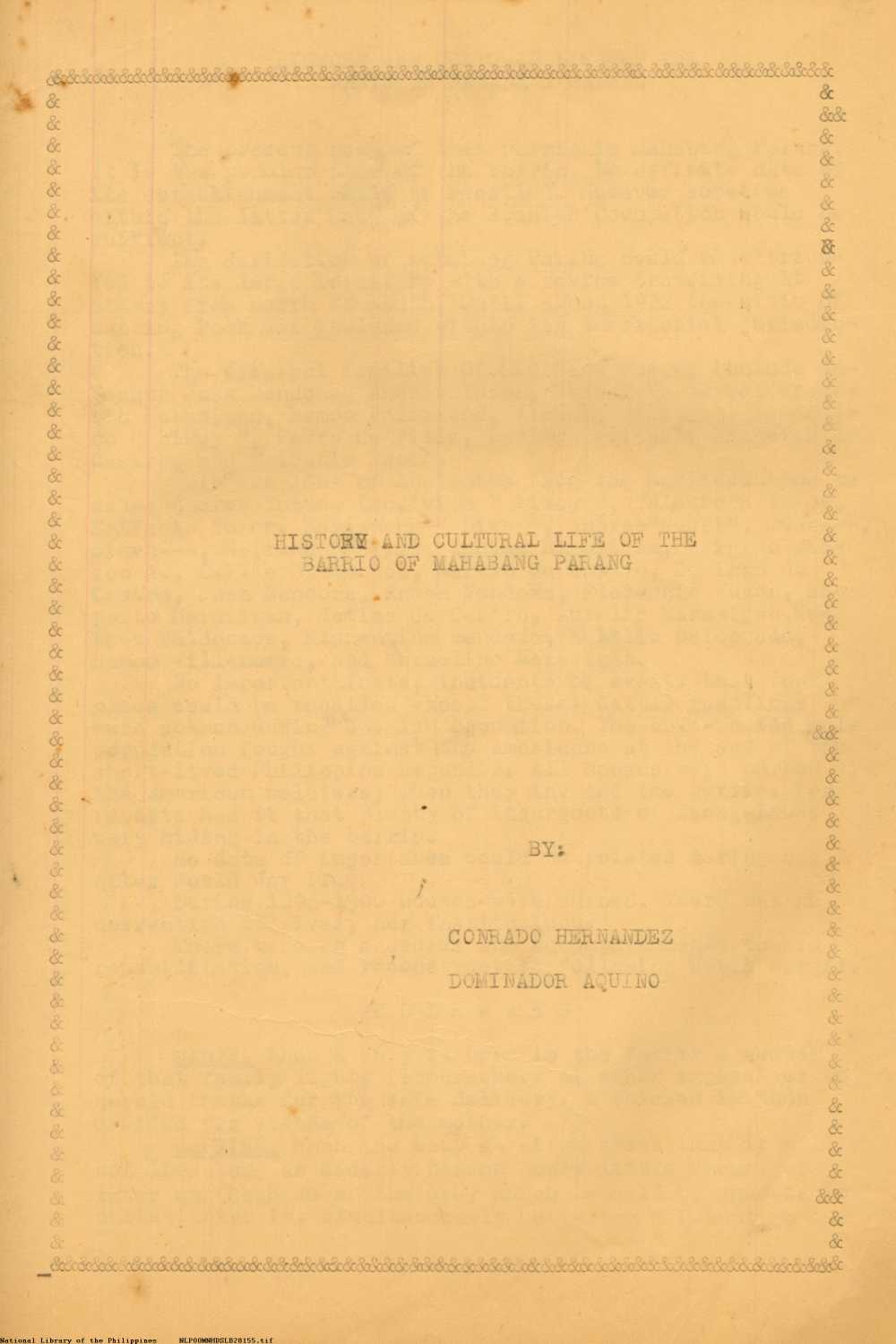 1 
