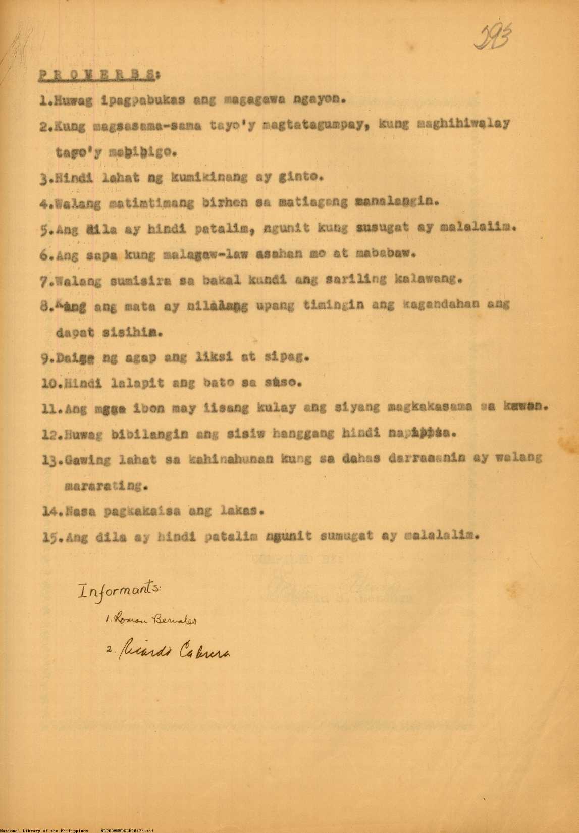 15 
