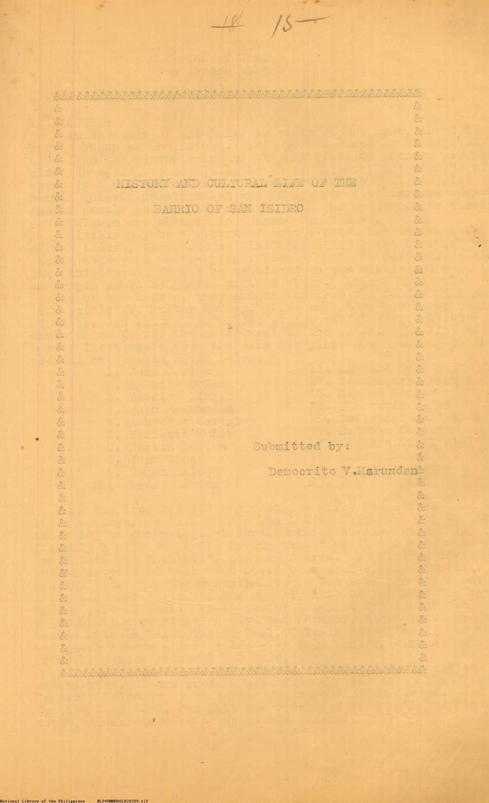 1 
