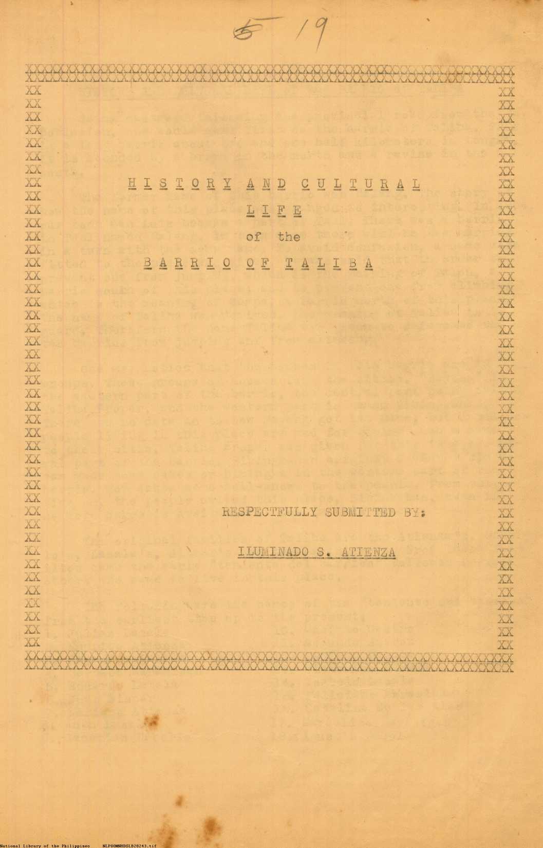 1 
