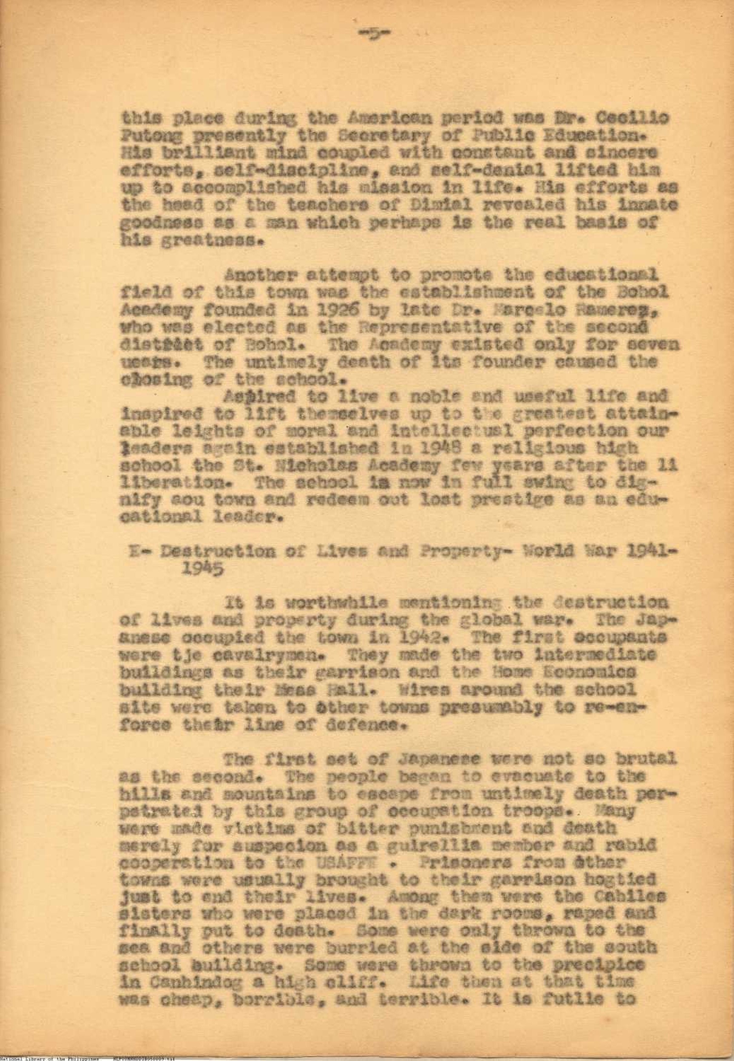 5 
