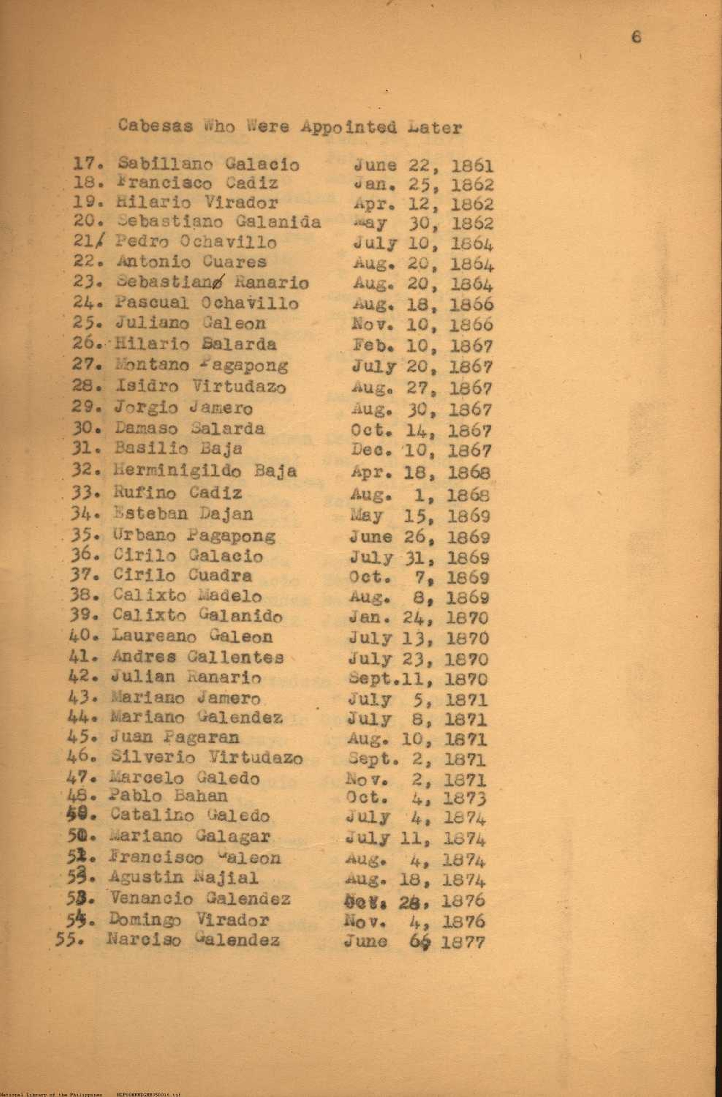6 
