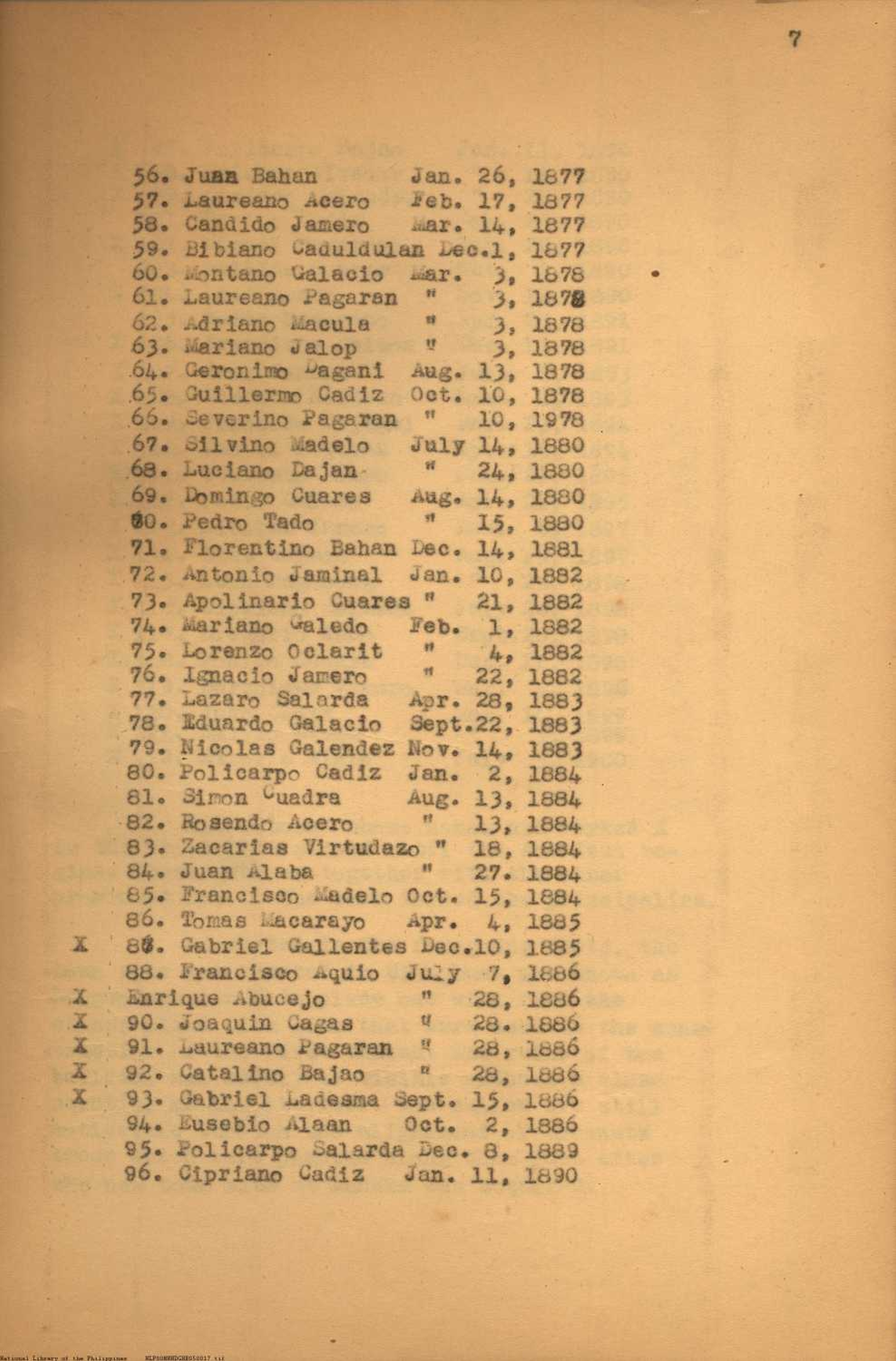 7 
