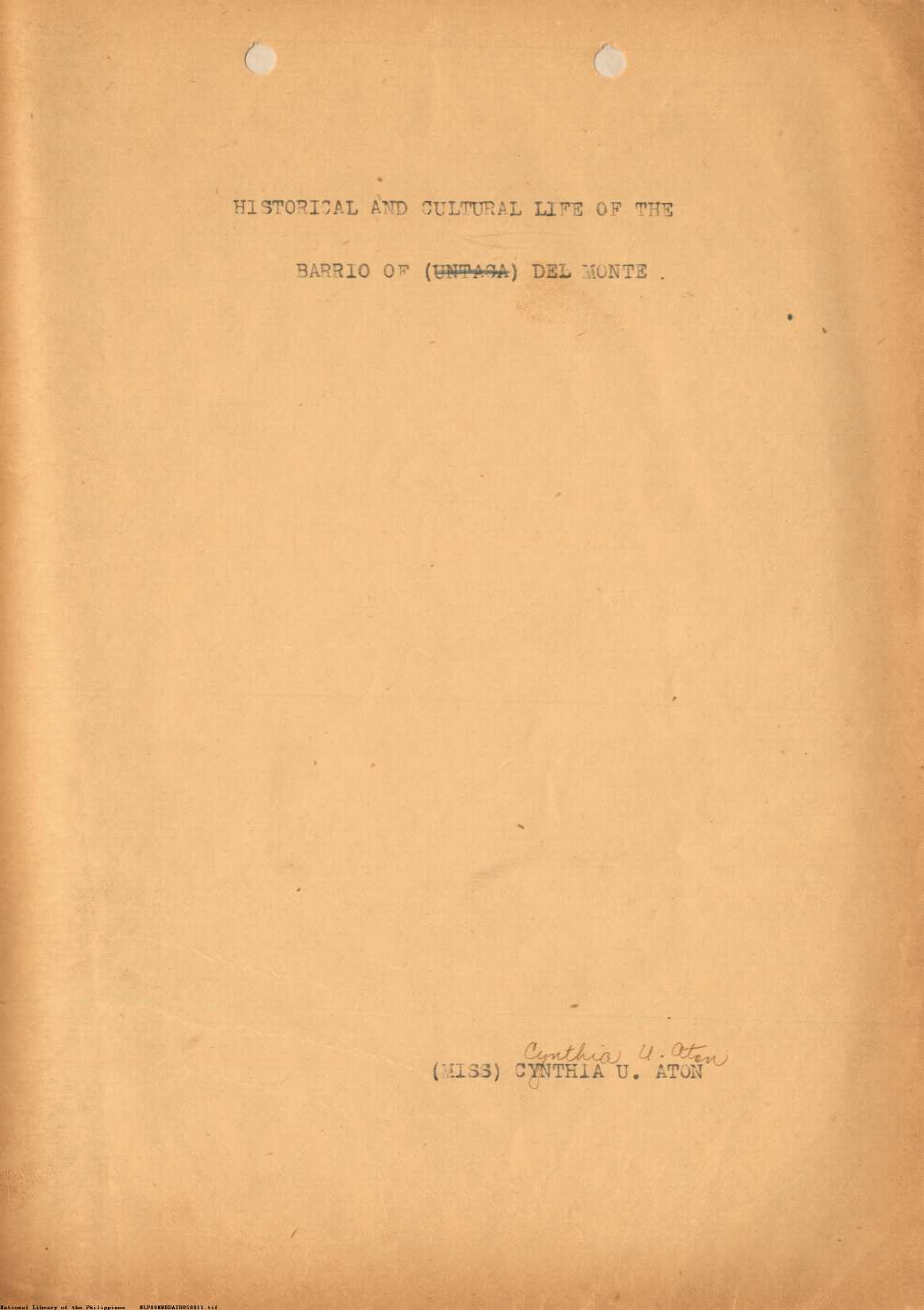 1 
