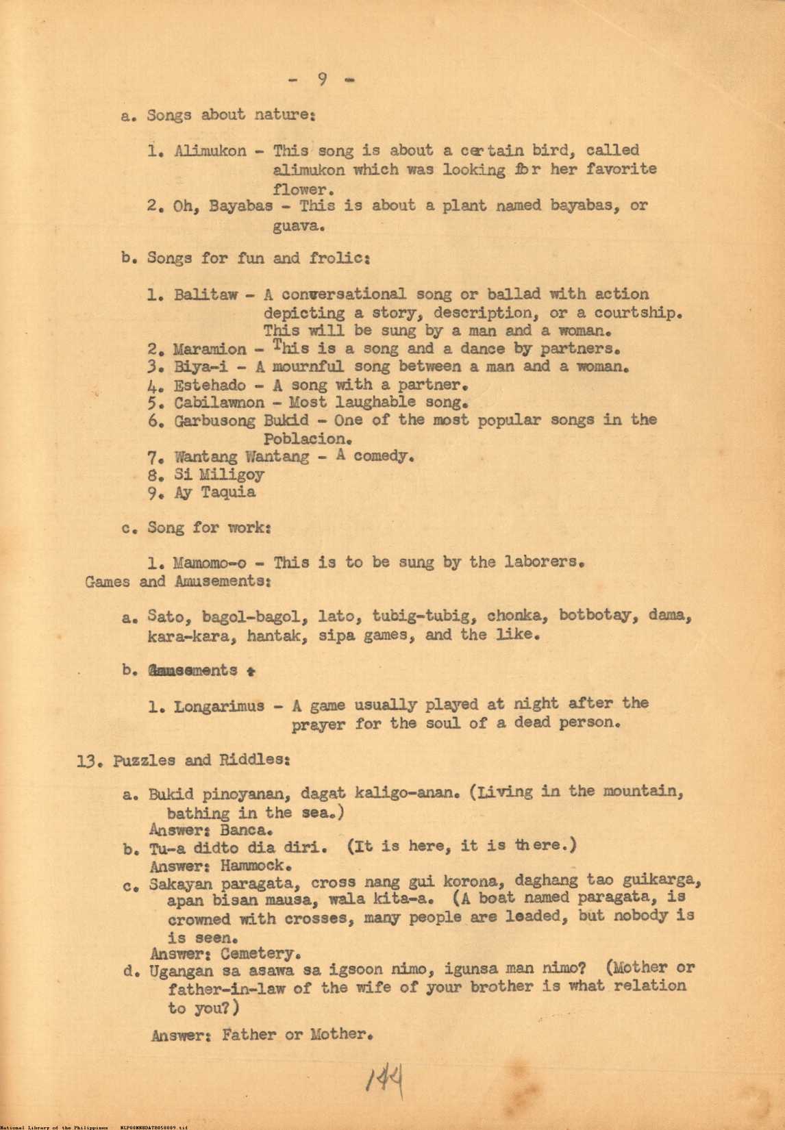 9 
