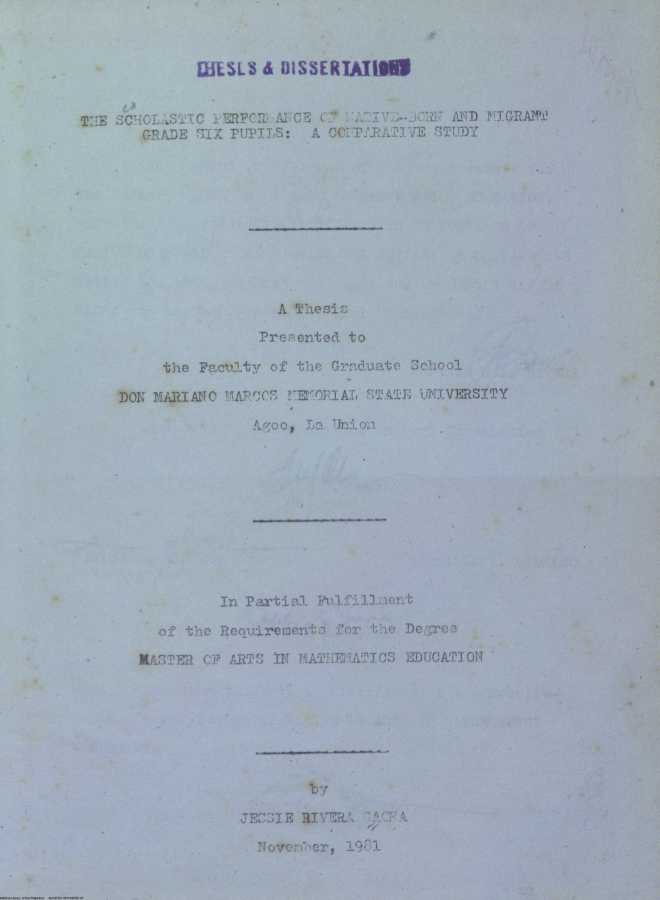 1 
