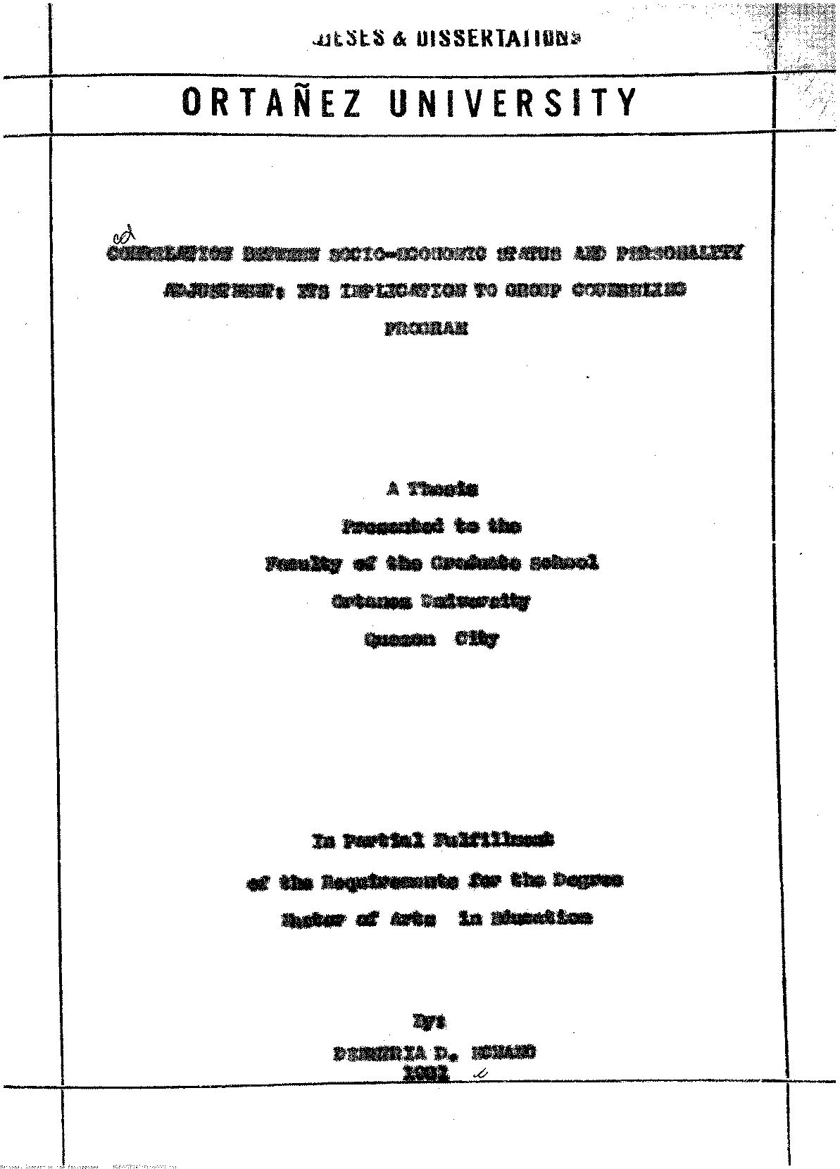 1 
