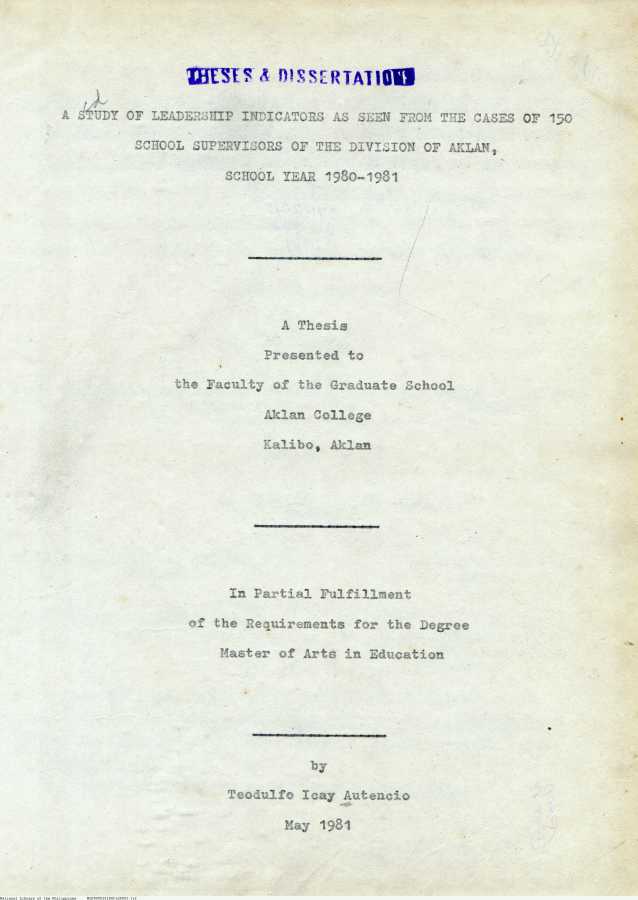 1 
