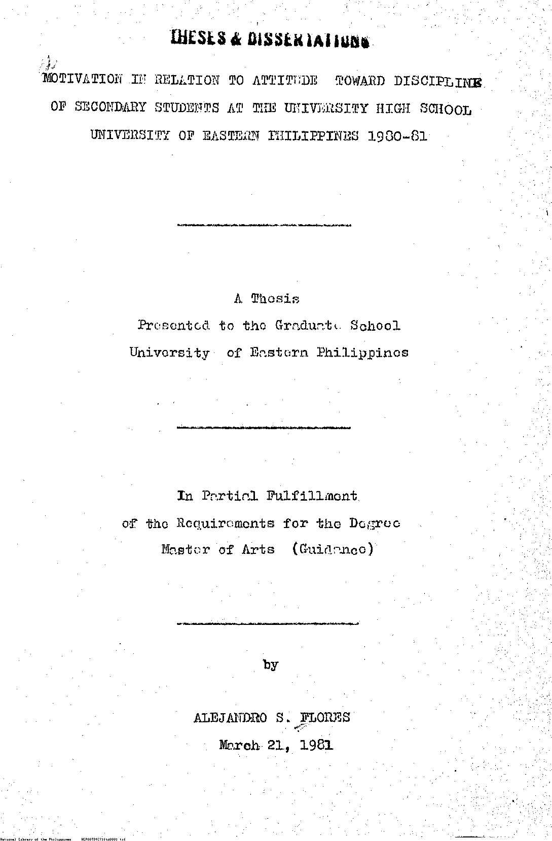 1 
