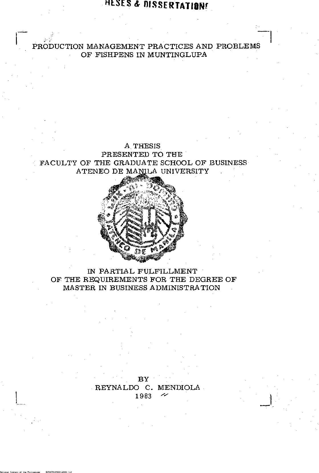 1 
