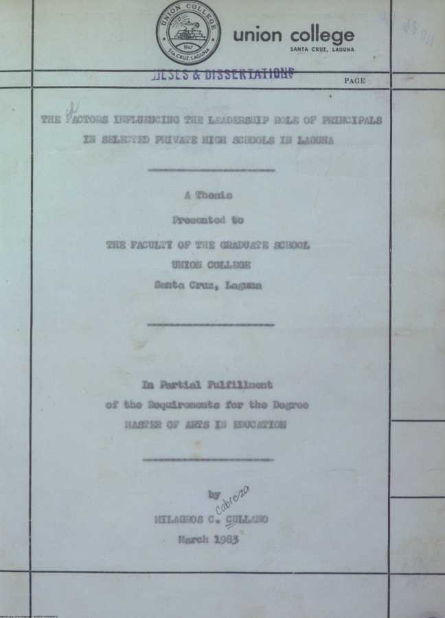 1 
