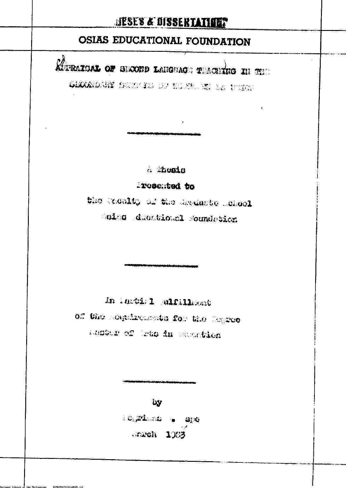 1 
